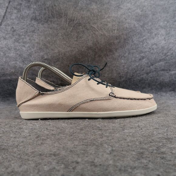 OluKai Shoes Womens 7 Chukka Slip On Loafer Heleuma Canvas Casual Lifestyle Surf - Picture 15 of 15